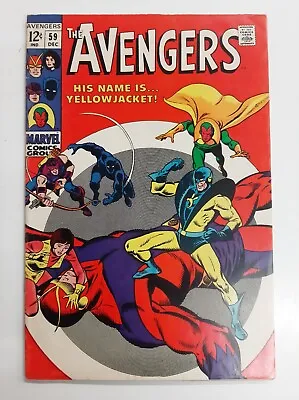 Buy Avengers #59 Dec 1968 Marvel, 1st App Yellowjacket. Great Condition 👍 • 76.50£