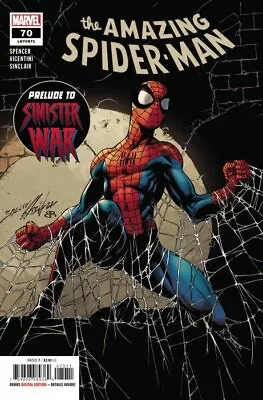 Buy AMAZING SPIDER-MAN ISSUE 70 - FIRST 1st PRINT - PRELUDE TO SINISTER WAR MARVEL • 14.95£
