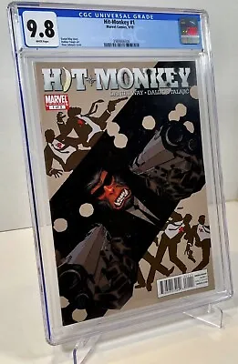 Buy Hit Monkey #1 2010 CGC 9.8 White Pages KEY Marvel Comics Hulu Show • 398.96£