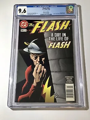 Buy 1998 The Flash 134 1st Cameo Appearance Jakeem Thunder Yz Rare Newsstand Cgc 9.6 • 98.83£