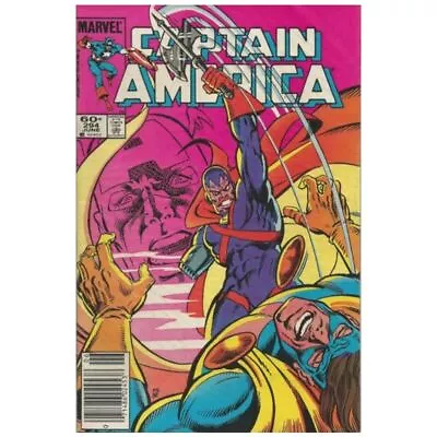 Buy Captain America (1968 Series) #294 Newsstand In F + Condition. Marvel Comics [y  • 4.11£