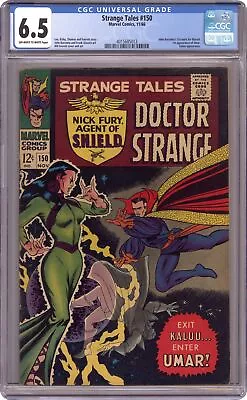 Buy Strange Tales #150 CGC 6.5 1966 4015685013 • 87.10£