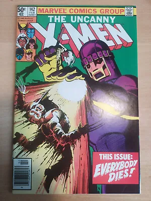 Buy Uncanny X-Men 142 (1981) Very Fine - Days Of Future Past Part 2 - C.Claremont • 60.19£