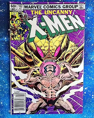 Buy Uncanny X-Men #162 Newsstand (1982)-Solo Wolverine Story And Debut Of Star/Space • 9.09£