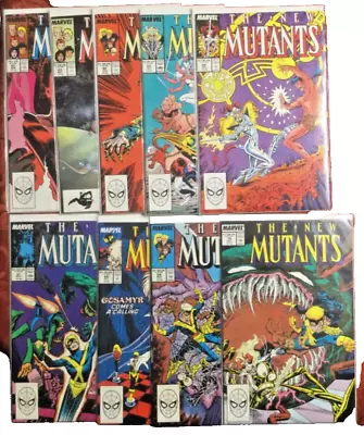 Buy The New Mutants #62,63,64,65,66,67,68,69,70  1988  NM Cond  ***LOOK*** • 11.95£