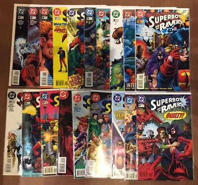Buy Superboy And The Ravers (1996) #   1-19 (8.0-VF) COMPLETE SET • 45£