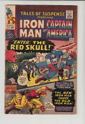 Buy TALES OF SUSPENSE #65 VG/FN *1st SILVER AGE RED SKULL!! • 99.94£