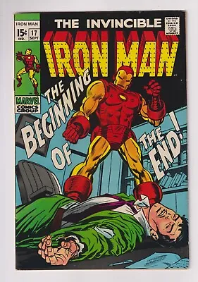 Buy The Invincible Iron Man #17 1st Appearance Madame Masque 1969 Marvel Comics • 72.14£