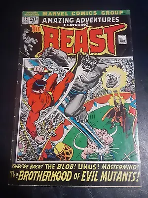 Buy Amazing Adventures With Beast #13 GD/VG 1972 • 7.88£