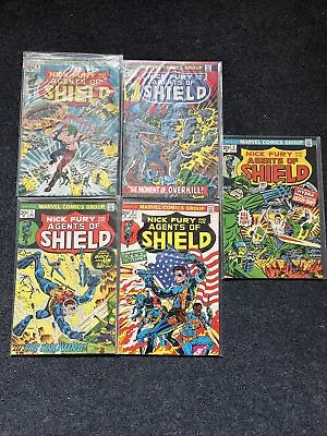 Buy Nick Fury And His Agents Of Shield 1 2 3 4 5 Complete Series 1973 Jim Steranko • 99.99£