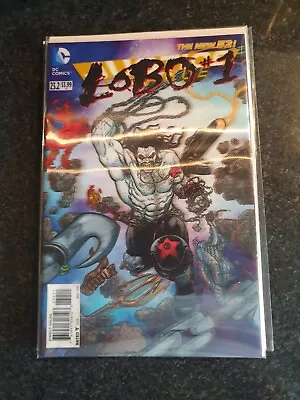 Buy Justice League 23.2 Lobo 1 Vfn Rare Lenticular Cover • 0.99£