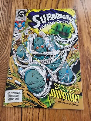 Buy DC Comics Superman: The Man Of Steel #18 - 2nd Print (1992) - Very Good • 15.93£