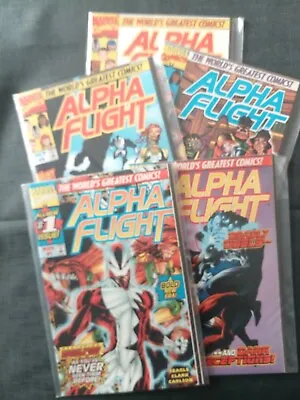 Buy Alpha Flight (vol 2) #1-5 (Marvel Comics) • 8£