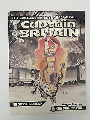 Buy Captain Britain #8 | August 1985 | Origin Of Meggan • 23.75£