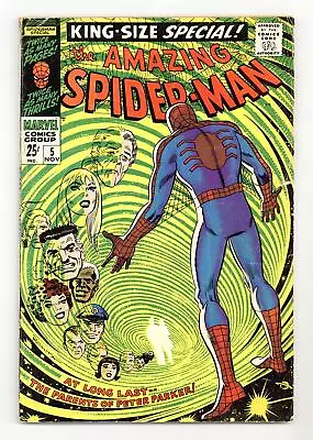 Buy Amazing Spider-Man Annual #5 GD 2.0 1968 1st App. Richard And Mary Parker • 18.39£