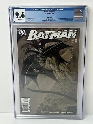 Buy Batman #655 Kubert Variant DC 2006 CGC 9.6 First App. Damian Wayne In Cameo • 233.16£