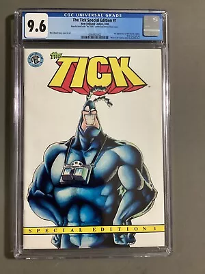Buy New England Comics, The Tick Special Edition #1, #1847/5000, CGC 9.6, 1st Tick!! • 944.99£