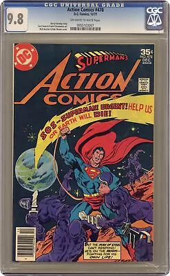 Buy Action Comics #478 CGC 9.8 1977 0955103007 • 181.84£