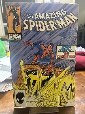 Buy The AMAZING SPIDER-MAN #267 Marvel 1985 Human Torch App. Peter David Script • 19.99£