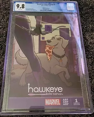 Buy Marvel Hawkeye Kate Bishop #1 Fleecs Variant Cover Cgc 9.8 • 50£