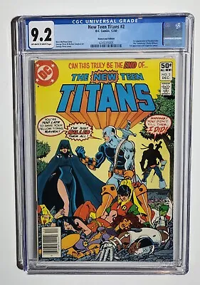 Buy The New Teen Titans #2, CGC 9.2, 1st Appearance Of Deathstroke/Slade Wilson • 170.19£