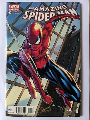 Buy Amazing Spider-Man Vol 3 Issue# 1 J Scott Campbell Connecting Variant • 8£
