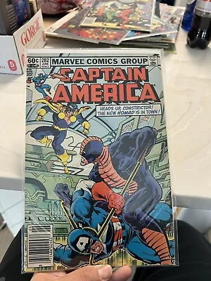 Buy Captain America #282 Newsstand Jack Monroe Becomes Nomad Marvel 1983 • 3.15£