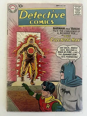 Buy Detective Comics 259 1st Calendar Man VG • 304.10£