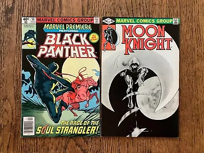 Buy Frank Miller Lot - Moon Knight #15 + Marvel Premiere #53 • 19.71£