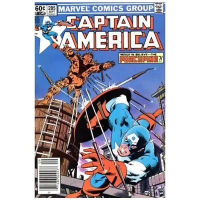 Buy Captain America (1968 Series) #285 Newsstand In VF Condition. Marvel Comics [w& • 5.53£