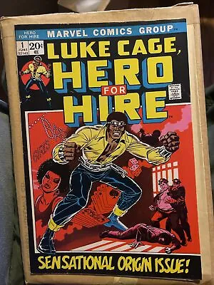 Buy Hero For Hire #1   1st Appearance Luke Cage! John Romita! Marvel 1972 KEY ISSUE • 552.10£