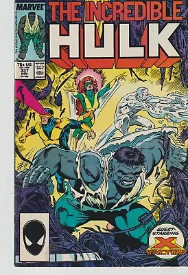 Buy Marvel Comics Incredible Hulk #337 (1987) 1st Print F • 3.95£