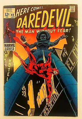 Buy Daredevil Number 48 Stilt Man. Very Fine+. 1969 • 46.21£