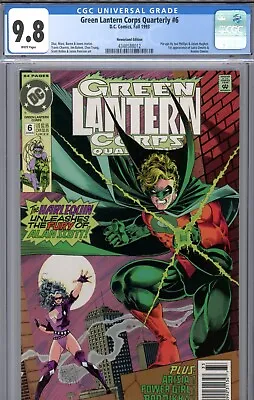 Buy Green Lantern Corps Quarterly #6 (1993) DC CGC 9.8 White Newsstand Edition • 137.38£