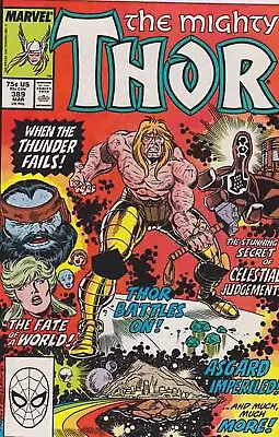 Buy Thor #388 (1988)  When The Thunder Fails!  • 7.81£