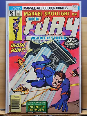 Buy Marvel Spotlight #31 (1976) 1st Infinity Formula & Nick Fury Origin Jim Starlin • 11.99£