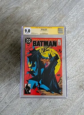 Buy Batman #423 - CGC 9.0 SS - 1st Print - Signed By Jim Starlin WOW! Yellow!  • 361.43£