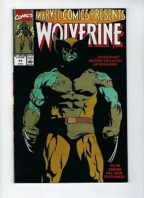 Buy Marvel Comics Presents # 51- Wolverine, Iron-man, 1990 Vf- • 3.95£