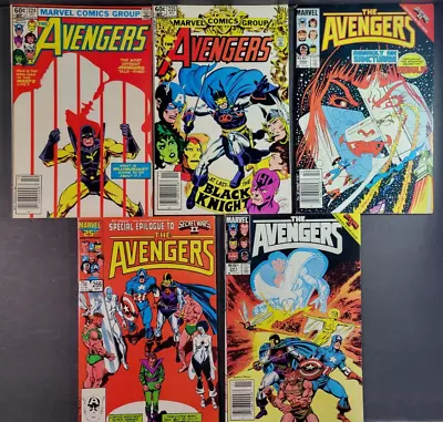 Buy (5) The Avengers #224 225 260 261 266 Lot Run 1982 1985 • 14.19£