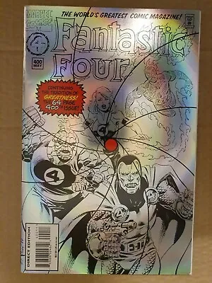 Buy FANTASTIC FOUR # 400 (64 Page ANNIVERSAY ISSUE, FOIL COVER MAY 1995) • 9.95£
