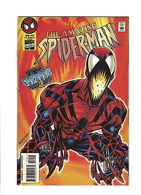 Buy Amazing Spider-Man #410 1st Ben Reilly Spider-Carnage, 9.4 NM, 1996 Marvel • 39.52£