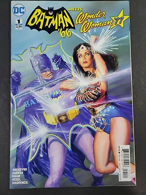 Buy Batman 66 Meets Wonder Woman 77 #1  (2017) - Alex Ross Variant - Lynda Carter • 12.12£