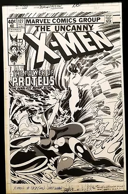 Buy Uncanny X-Men #127 By John Byrne 11x17 FRAMED Original Art Poster Marvel Comics • 47.35£