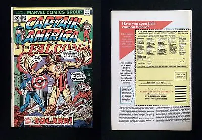 Buy Captain America #160  Marvel Comics 1973 FN+ • 18.21£