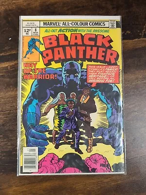 Buy Black Panther #8 -*KEY ISSUE*- 1st Appearance Tchalla Family - (1977) • 10£
