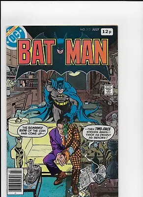 Buy Batman # 313 Fine - Very Fine Condition 1st Tim Fox Bronze Age • 69.95£