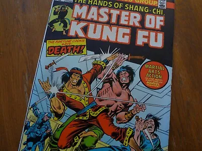 Buy SHANG-CHI - Master Of Kung-Fu #22 Moench/Gulacy/Adkins (Marvel Comics 1974) • 12.99£