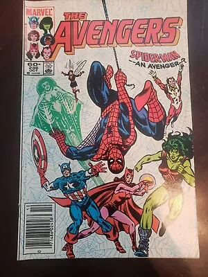 Buy Avengers (1963 Series) #236 Marvel Comics With Spiderman Burgertime Back SheHulk • 6.35£