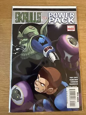 Buy Skrulls Vs. Power Pack #1 - September 2008 - Marvel Comics • 0.99£
