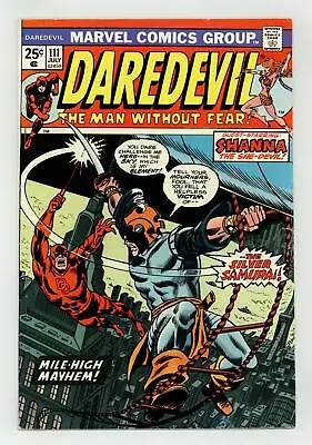 Buy Daredevil #111 FN- 5.5 1974 1st App. Silver Samurai • 37.14£